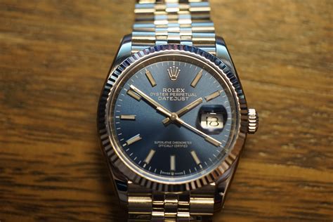 VSF Rolex 126234 Datejust 36 Fluted Blue Dial Mini Review